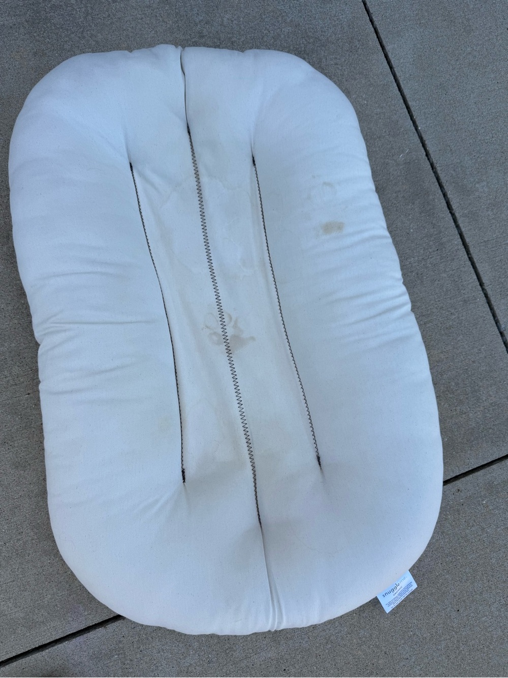 Cream Infant Lounger with Soft Support with 2 covers - Picture 4 of 4